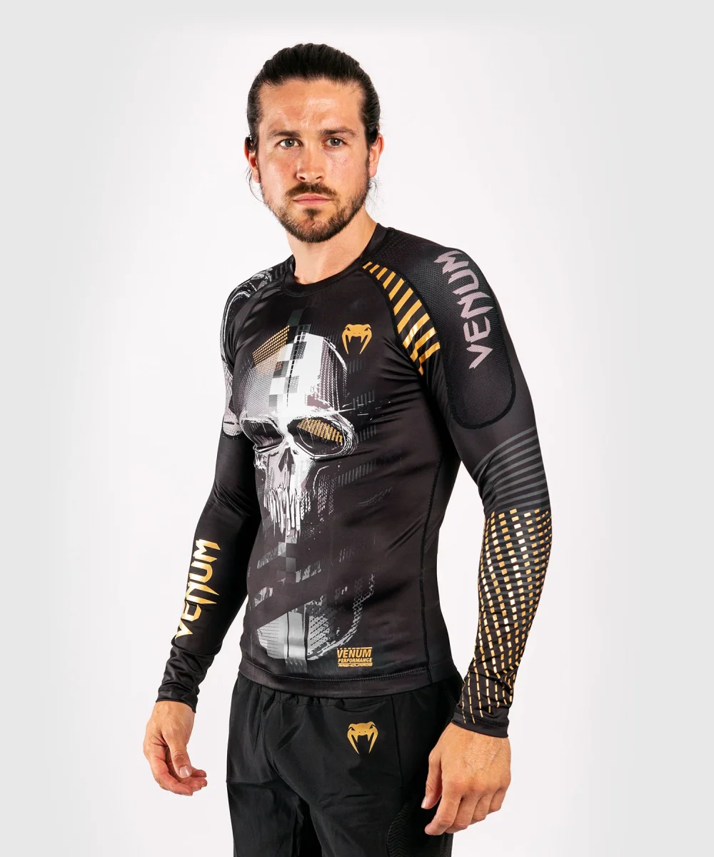 T-Shirt de compression Venum Skull - Manches longues – Image 3