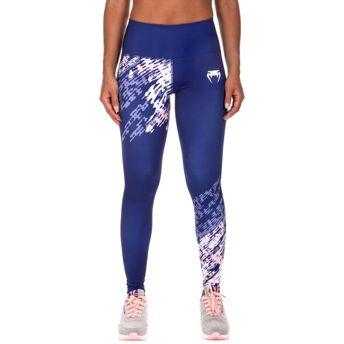 Legging Femme Venum Neo Camo Femme - Bleu marine/Corail – Image 3