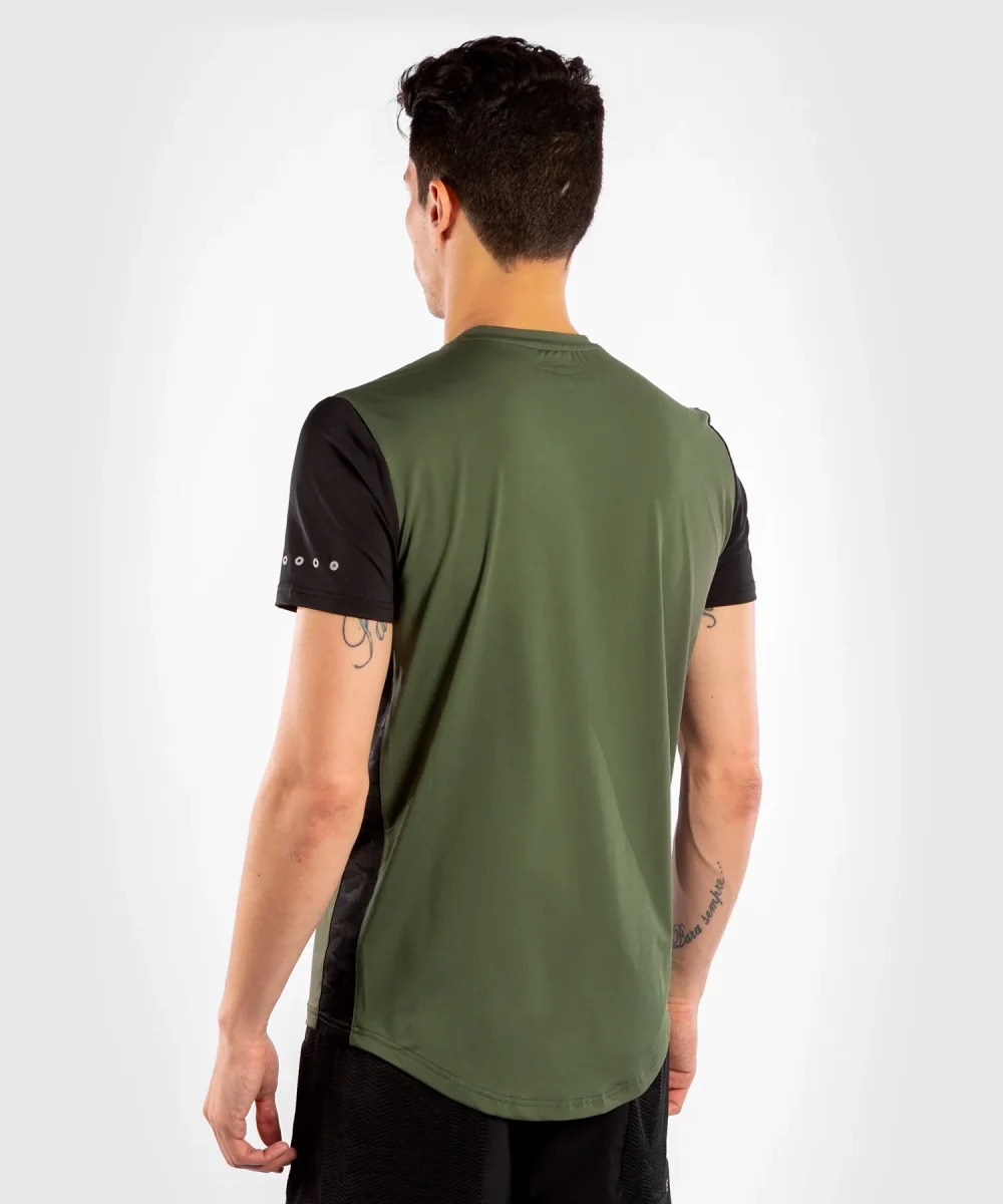 Dry Tech T-shirt Venum Classic Evo - Kaki/Argent – Image 5