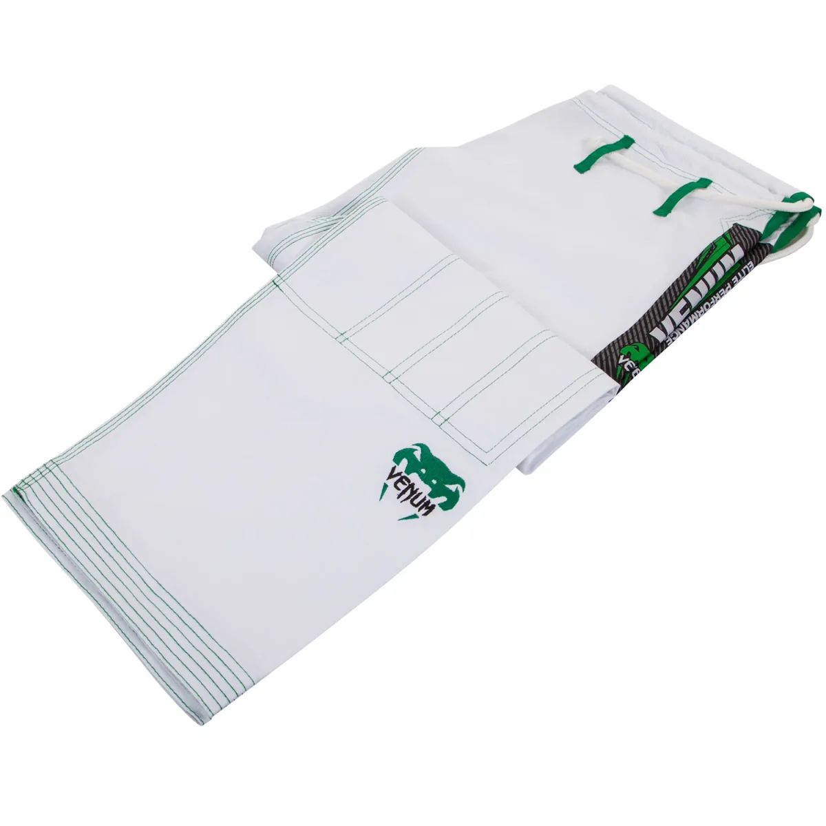 Venum Elite BJJ Gi - Blanc/Vert – Image 8