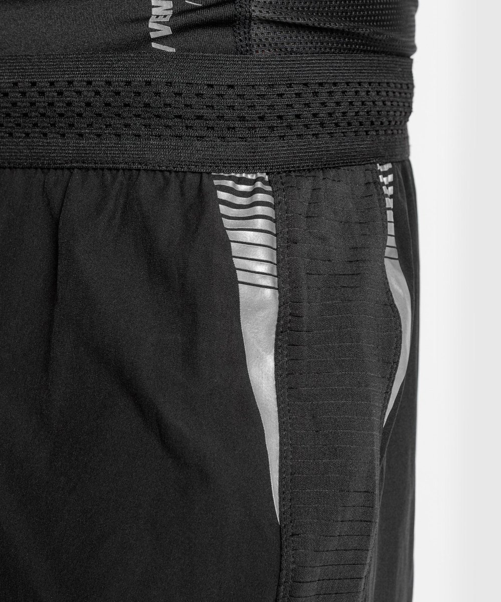 Fightshort Venum Tempest 2.0 – Noir/Gris – Image 6