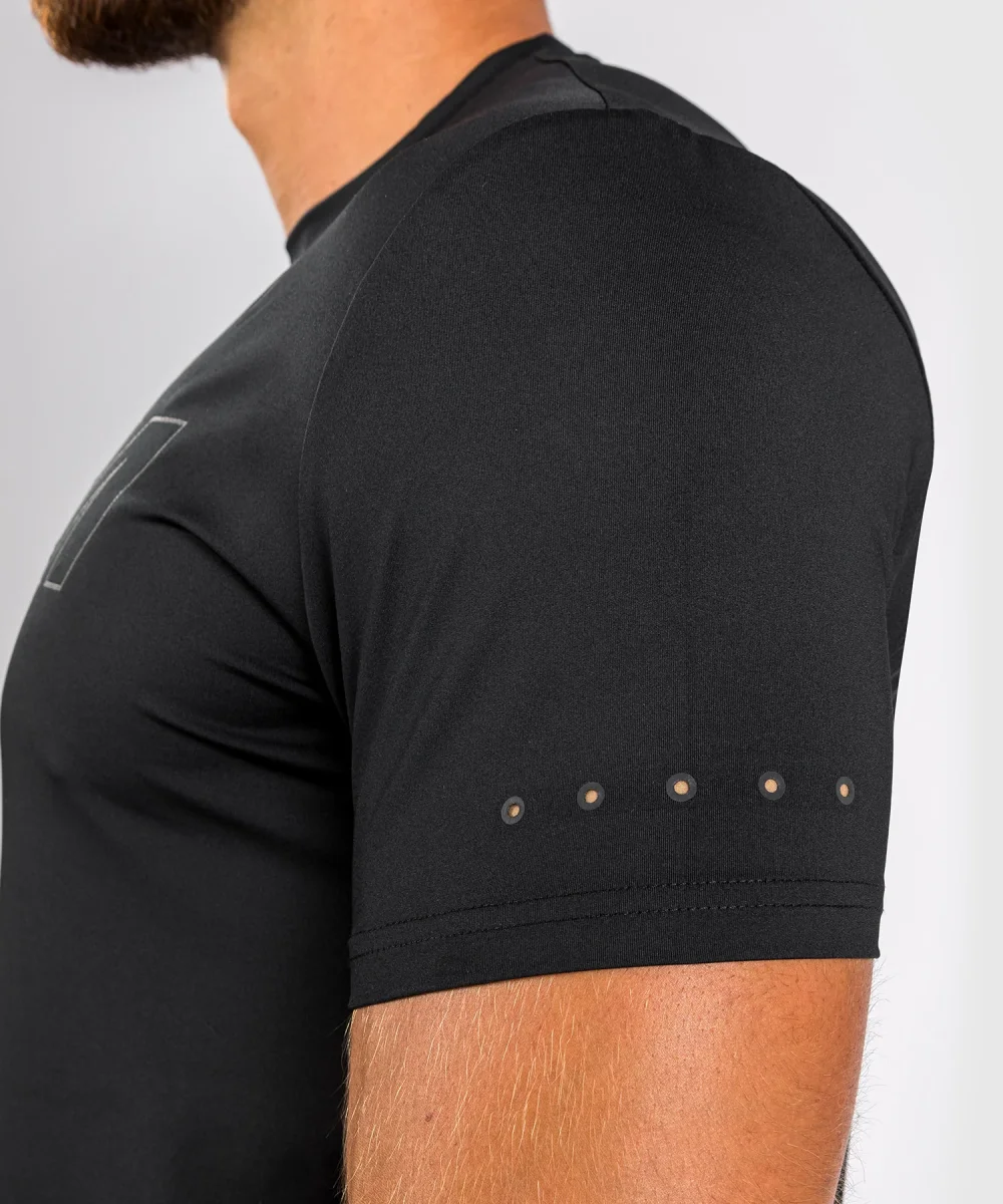 T-shirt Dry Tech Venum Classic Evo - Noir/Noir Réfléchissant – Image 7