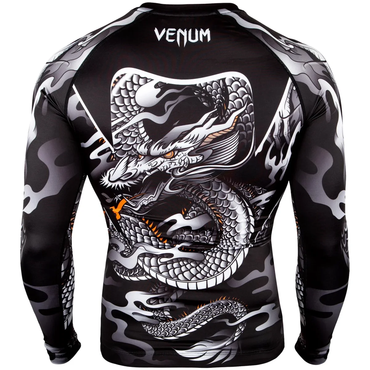 Rashguard Venum Dragon's Flight - Manches longues - Noir/Blanc – Image 5