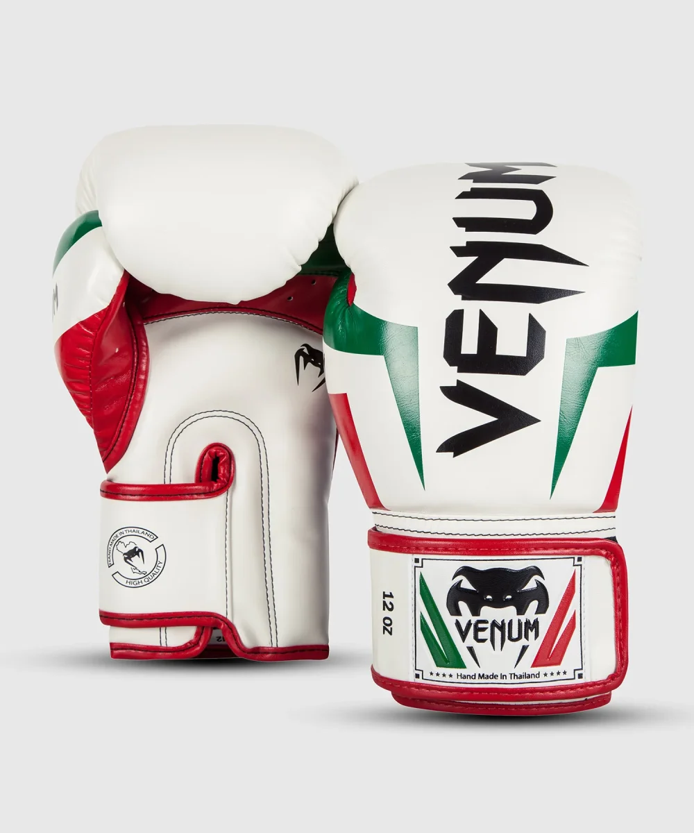 Venum Elite Italy Boxing Gloves - Ice – Image 3